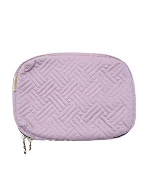Bagsmart Blush Pink Zip Cosmetic Toiletry Travel Case